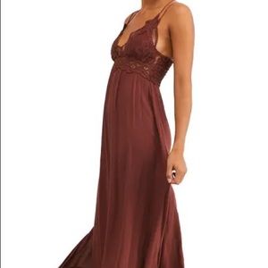 FREE PEOPLE One Adella Lace Maxi Dress